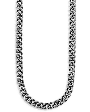 King Baby Studio Sterling Curb Link Chain Necklace, 24 - Metallic