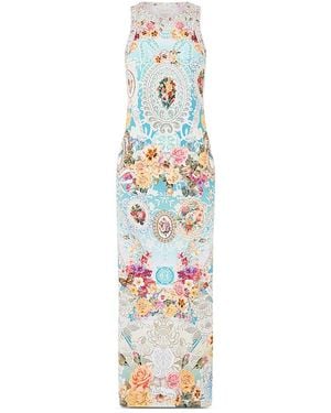 CAMILLA Jersey Dress - White