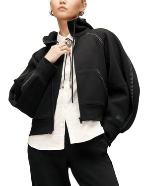 UGG Classic Full Zip Hooded Sweatshirt - Black