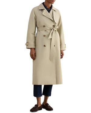 Hobbs Riley Trench Coat - Natural