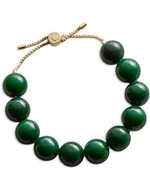 BaubleBar Jane Beaded Statement Slider Bracelet - Green