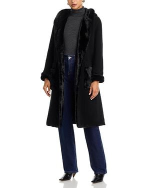 Kobi Halperin Valentine Hooded Coat - Black