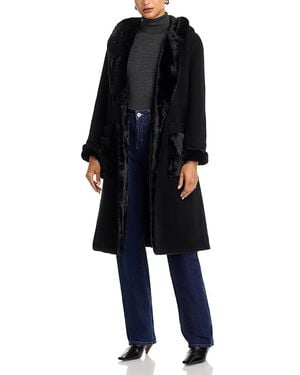 Kobi Halperin Valentine Hooded Coat - Black