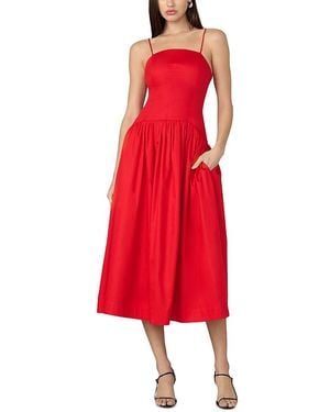 Joe's Jeans The Mara Midi Dress - Red
