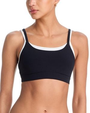 Splits59 Elliah Double Layer Sports Bra - Black