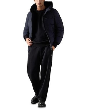 Moose Knuckles Soho Down Bomber - Black