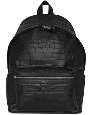 Saint Laurent City Backpack - Black