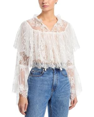 Sea Holden Long Sleeve Blouse - Blue