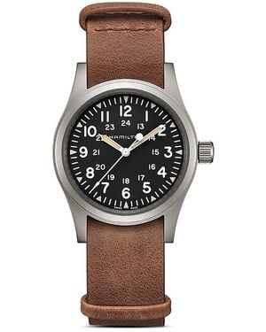 Hamilton Mechanical Khaki Field Watch, 38Mm - Multicolor