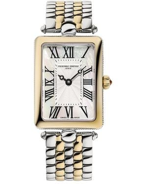 Frederique Constant Art Deco Carree Watch, 28Mm X 21Mm - White