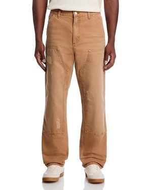 Carhartt Relaxed Fit Double Knee Pants - Natural