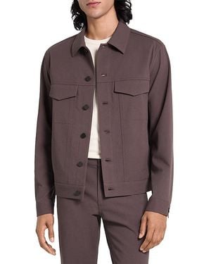 Theory River Jacket - Brown