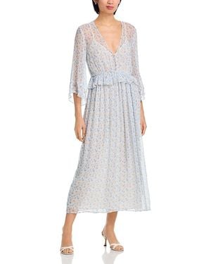 Velvet By Graham & Spencer Aerin Boho Dress - Gray