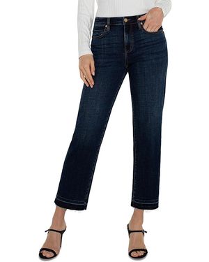 Liverpool Los Angeles Liv Mid Rise Non Skinny Skinny Jeans - Blue