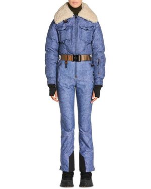 Moncler Ski Suit - Blue