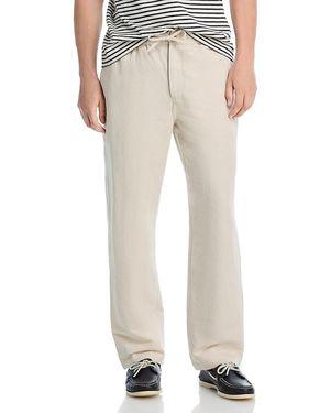 Joe's Jeans Clarkson Slim Fit Linen Pants - Natural