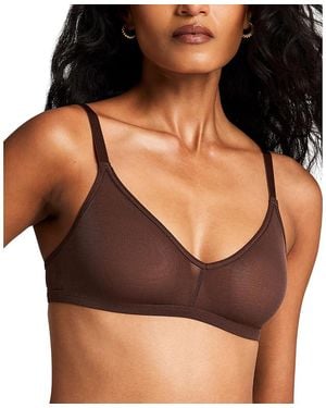 NEGATIVE Sieve Non-Wire Bra - Brown