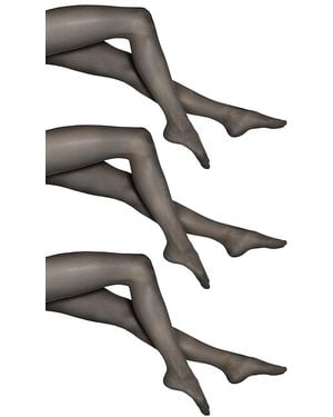 Wolford Sheer 15 Tights, Set Of Three - White