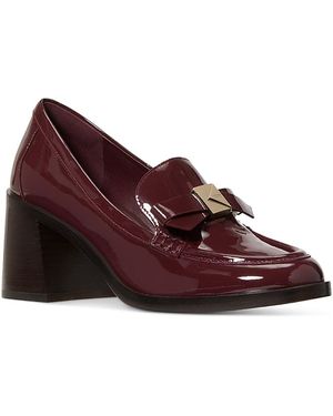 Kate Spade Deco Bow Loafer Pumps - Purple