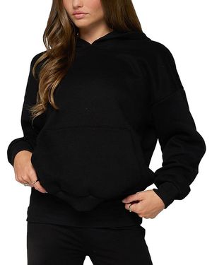 Edikted Angel Energy Sequin Hoodie - Black