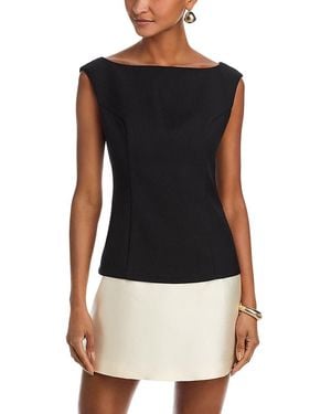 Line & Dot Isabeau Color Blocked Mini Dress - Black