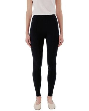 Another Tomorrow Seamed Legging - Black