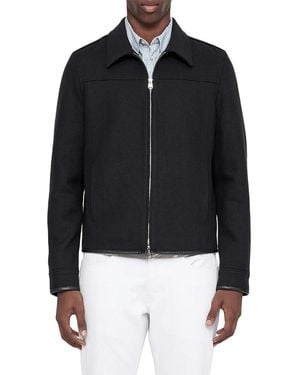 AllSaints Carlow Wool & Cotton Jacket - Black
