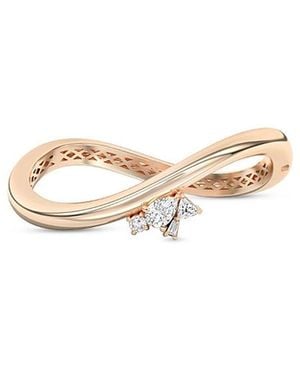 Shahla Karimi From The Luxe Collection Certified Lab Grown Diamond Mixed Cut Gaudi Mosaic Curve Bangle Bracelet - White