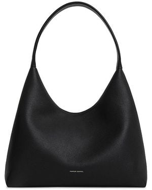 Mansur Gavriel Candy Medium Leather Hobo Bag - Black