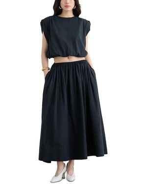 Toccin Sirelle Strong Shoulder Top - Blue