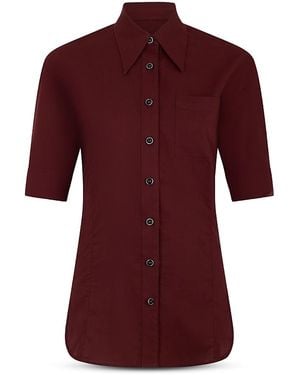 Rabanne Haut Cotton Shirt - Red