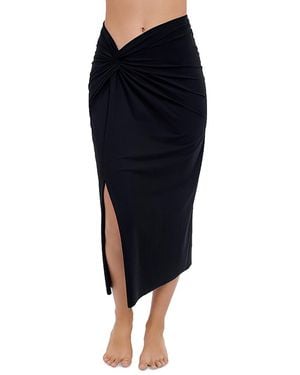 Gottex Tutti Frutti Cover-Up Skirt - Black