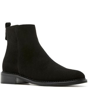 La Canadienne Sing Suede Ankle Boots - Black