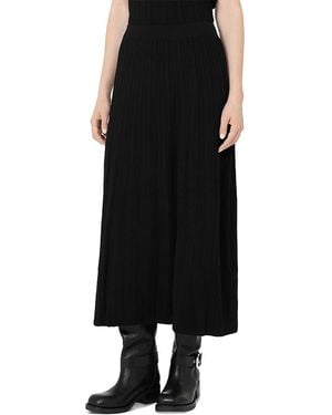 Weekend by Maxmara Wkdghiglia Pleated Midi Skirt - Black