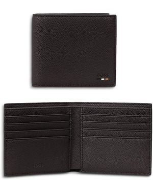 BOSS Ray Eight Slot Wallet - Black