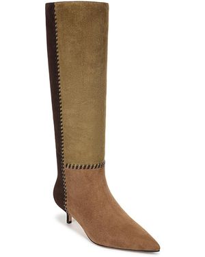 Veronica Beard Lisa 45 Tall Boots - Brown