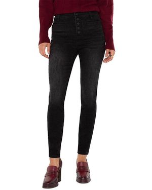 Liverpool Los Angeles Abby High Rise Ankle Skinny Jeans - Black