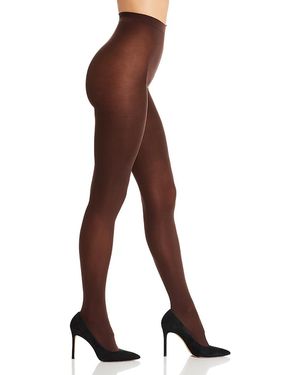 Hue Opaque Sheer To Waist Tights - Purple