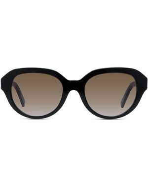 Givenchy 4G Round Sunglasses, 53Mm - Black