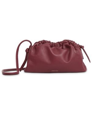 Mansur Gavriel Mini Cloud Clutch - Purple