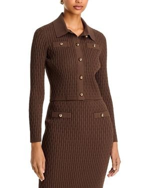 Toccin Posie Collared Jacket - Brown