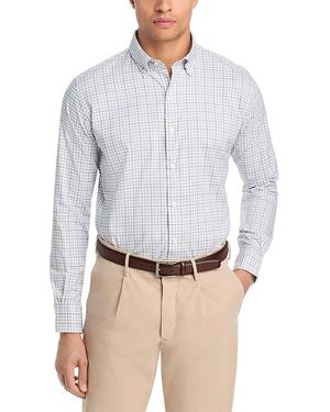 Peter Millar Bruce Crown Lite Stretch Classic Fit Sport Shirt - White