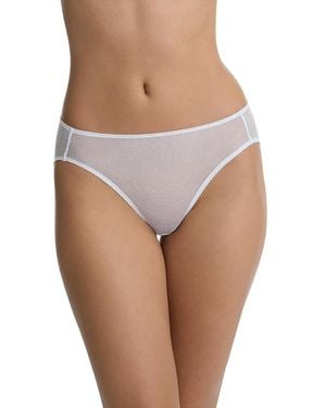 Skarlett Blue Jolie Sheer Lace French Cut Brief - White