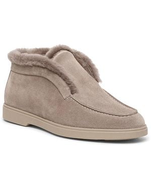 Santoni Suede Desert Boots - Gray