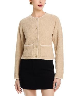 French Connection Effie Boucle Knit Cardigan Sweater - Multicolor