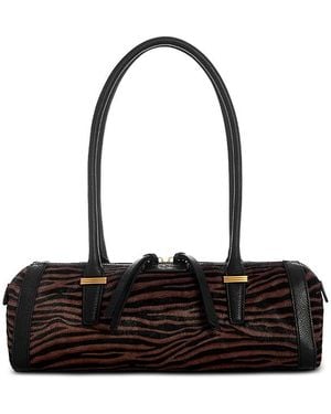 Rag & Bone Elmhurst Medium Calf Hair Box Satchel - Black