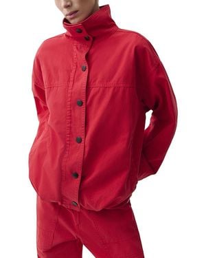 Pistola Liberty Funnel Neck Jacket - Red