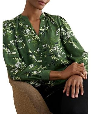 Hobbs Sylvia Blouse - Green