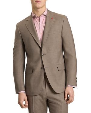 Ted Baker Wright Plaid Modern Fit Suit Jacket - Brown