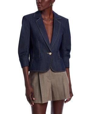 Cinq À Sept Petit Khloe Denim Blazer - Blue